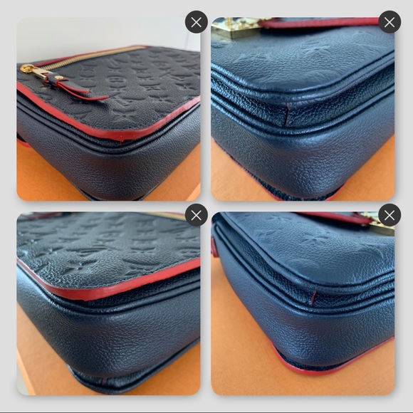 “SOLD”Like New LV Pochette Metis Marine Rouge - Picture 10 of 10